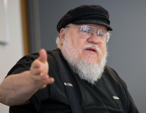 Создать мем: джордж мартин и гильермо дель торо, george r. r. martin, джордж р.р. мартин (george r.r. martin) джордж р.р. мартин