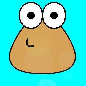 Create meme: pou is small, pou , the game 