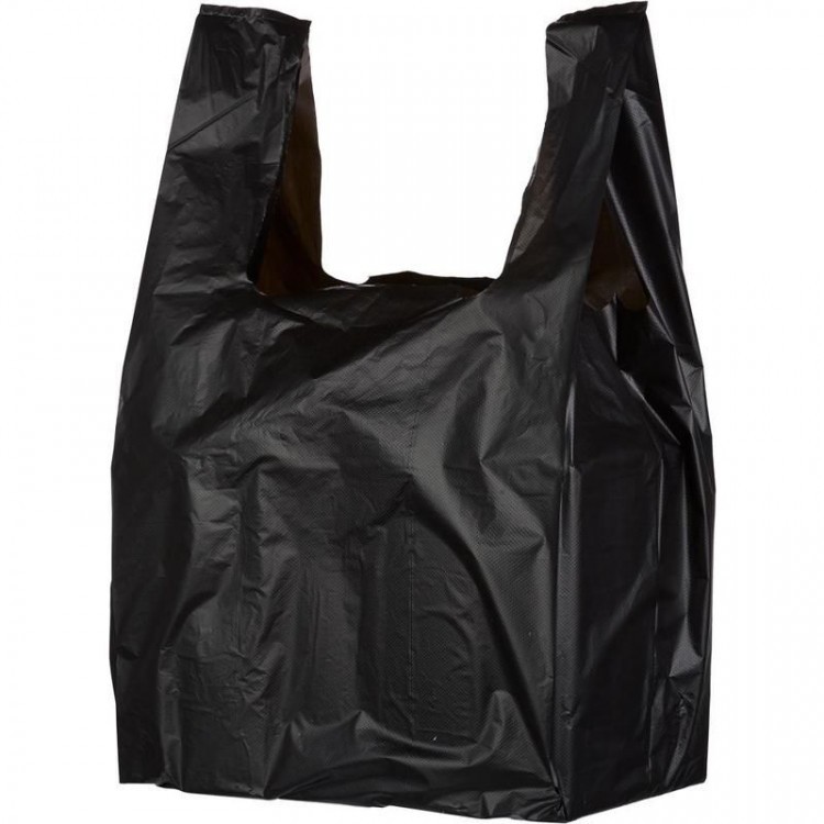 Create meme: black bags, The T-shirt package is black, The package of the T-shirt is large black