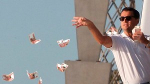 Create meme: money, DiCaprio throws money, Leonardo DiCaprio throws money