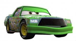 Create meme: cars chick Hicks, chick Hicks