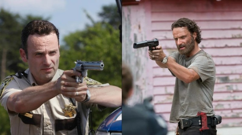 Create meme: Rick Grimes, The walking dead rick grimes, Andrew Lincoln