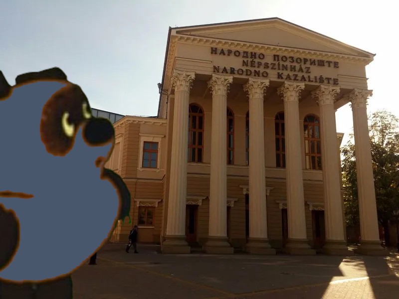 Create meme: theatre , Bolshoi Drama Theatre, people 's theater