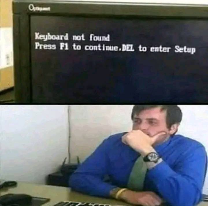 Create meme: computer error, memes , error at startup