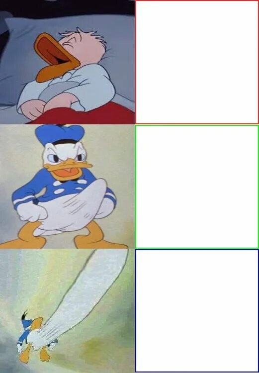 Create meme: drawing by Donald Duck, Donald duck rose, Donald duck meme