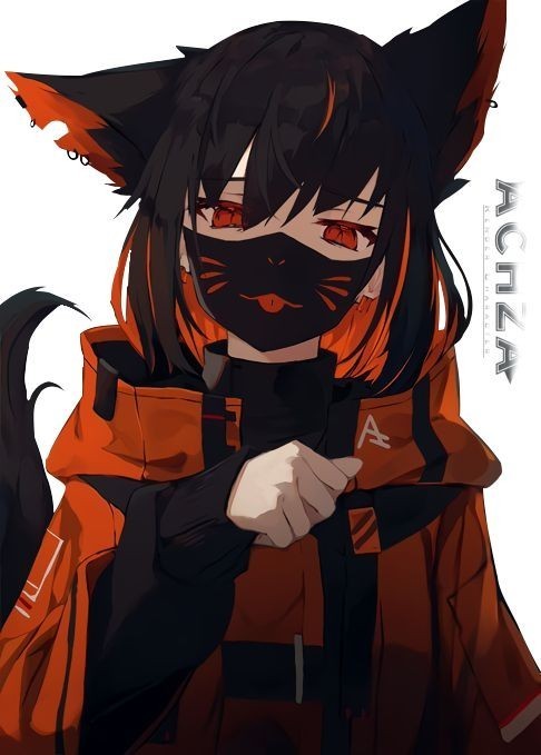 Create meme: anime neko, anime art, anime with ears