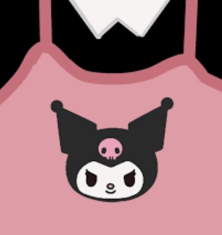 Create meme: indie kid kuromi, kuromi hello kitty, kuromi kitty