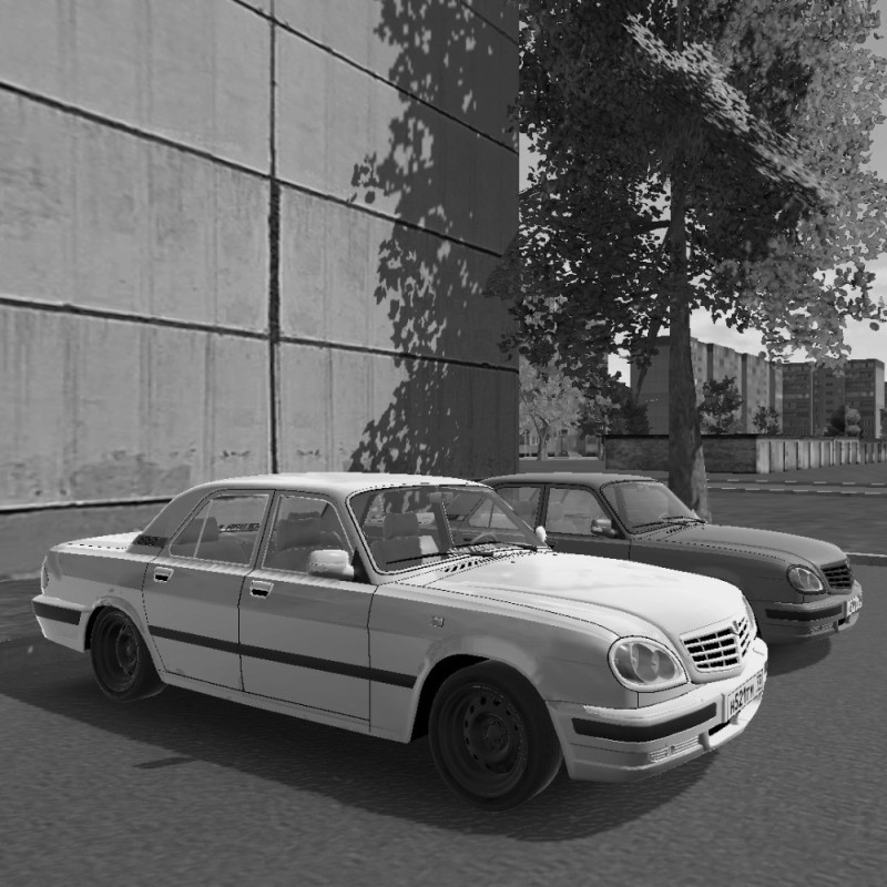 Create meme: gas 3110 gta, volga , gas 3110