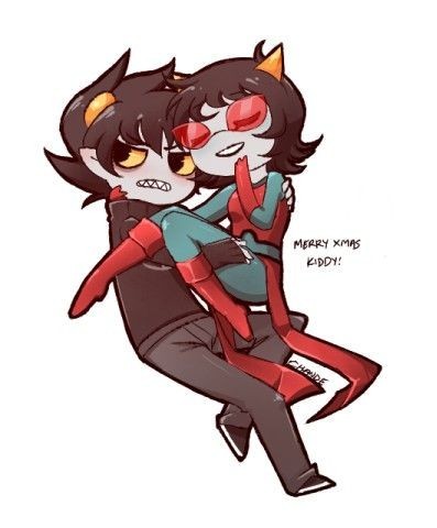 Create meme: karkat and terezi, homestuck karkat, hostak