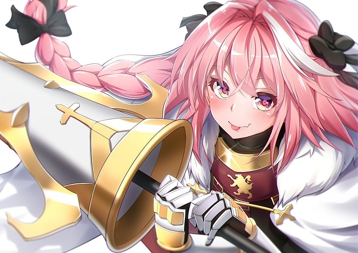 Create meme: Rider Faith Astolfo, the fate of the apocrypha of astolfo, astolfo art