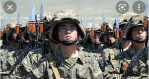 Создать мем: военные казахстана, вооружённые силы республики казахстан, казахстанская армия