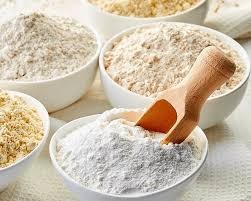 Create meme: flour in, flour grinding, flour varieties