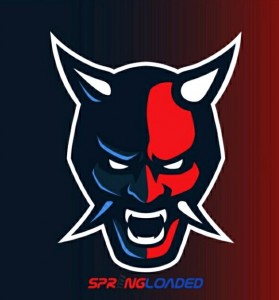 Create meme: the logo of the Guild, devil, devil logo