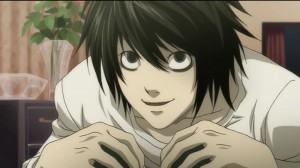 Создать мем: death note, л из тетради смерти, L (Тетрадь смерти)