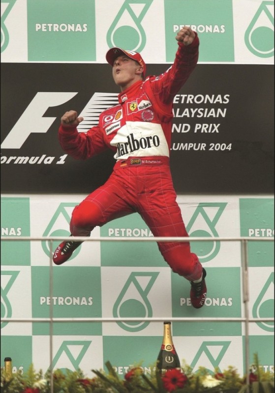 Create meme: Michael Schumacher, formula one grand prix, Michael Schumacher victory