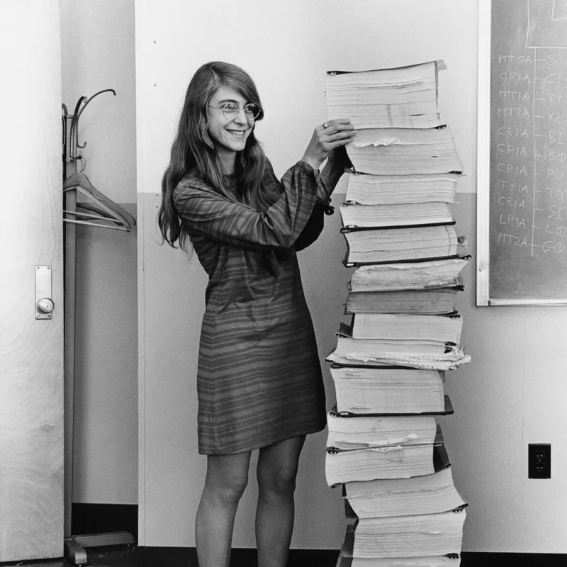 Create meme: margaret hamilton, margaret hamilton, Margaret Hamilton in her youth