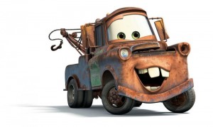 Create meme: mater cars