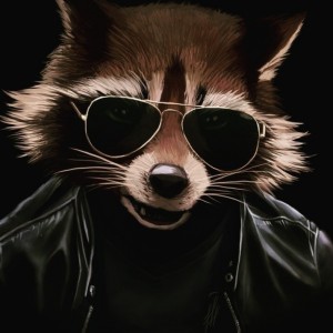 Create meme: photos cool Fox, photo of a raccoon on the avu agent, raccoon art