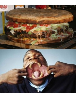 Create meme: burger, rekorlar, Hunger