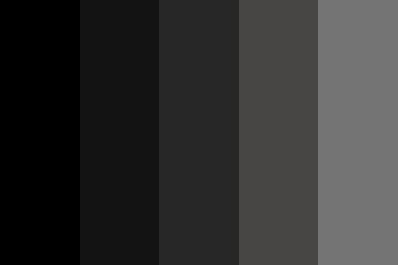 Create meme: colors of gray, black color palette, gray colors palette