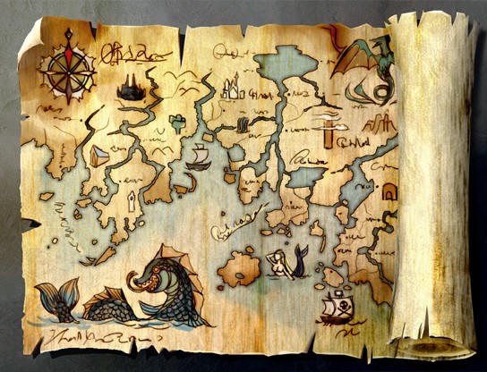 Создать мем: карта сокровищ пиратов, карта острова сокровищ, пиратские карты