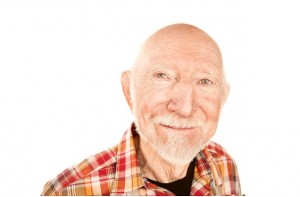 Create meme: smiling grandfather, senior man, grandparents