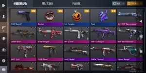 Create meme: inventory standoff, standoff 2 skins, account standoff