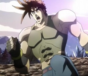 Создать мем: джозеф джостар в опенинге, joseph joestar, джозеф джостар нигириндайо