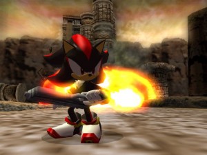 Создать мем: shadow sonic игра, шедоу соник форсес, shadow the hedgehog игра 2005