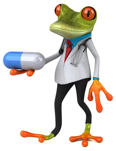 Create meme: Doctor Frog, toad doctor, Doctor Frog