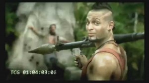 Create meme: Vaas Montenegro and camera, farkray 3 movie, Vaas Montenegro