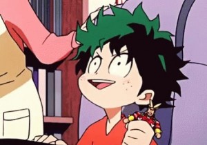 Create meme: izuku midoriya, isuku Midori, Midori freeze frames