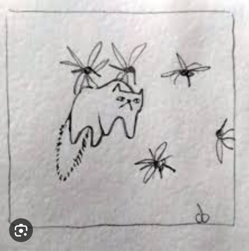 Create meme: figure , the mosquito is funny, the mosquito joke