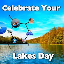 Create meme: lake shore, on the shore of the lake, lakes