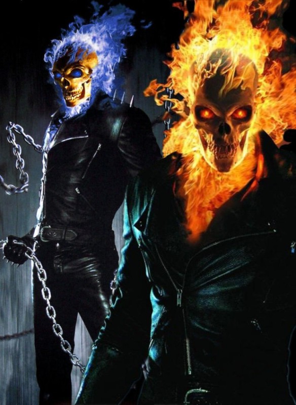 Create meme: Ghost rider 2 , Ghost rider , ghost rider 2007