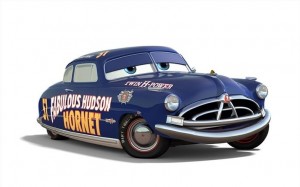 Create meme: cars Doc Hudson, Hudson hornet cars