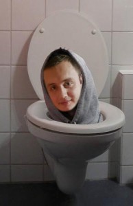 Создать мем: человек, toilet guy, toilet