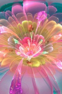 Создать мем: неоновые цветы, красивые цветы, волшебные разноцветные цветы