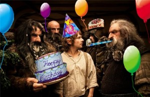 Create meme: the hobbit an unexpected, the Lord of the rings and the hobbit, birthday