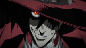 Создать мем: хеллсинг, hellsing alucard, hellsing алукард