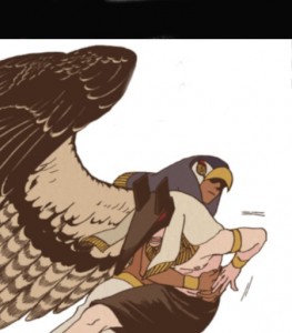 Create meme: Griffin art, Falcon furry art, furry gryphon avian