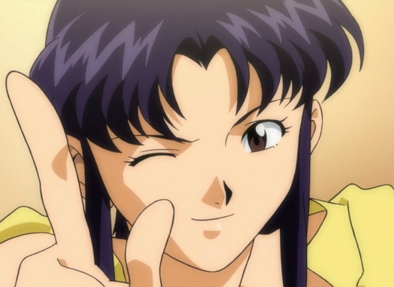 Create meme: katsuragi misato, evangelion misato katsuragi, Misato