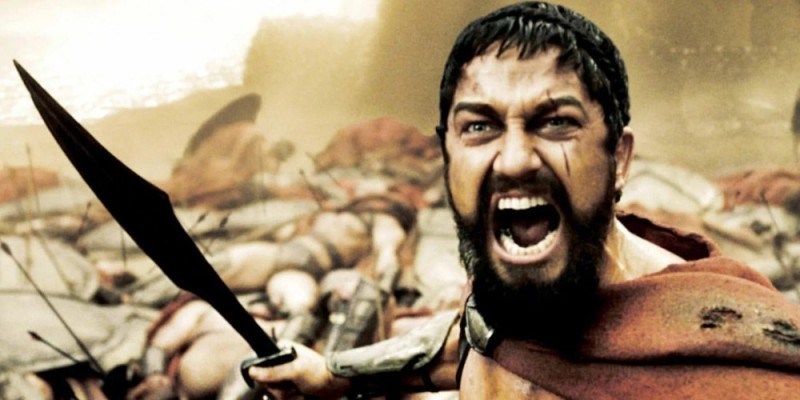 Create meme: king Leonidas the 300 Spartans, 300 Spartans actor, this is Sparta