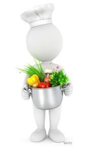 Create meme: white man with flowers, cooking pot, white man eating healthy