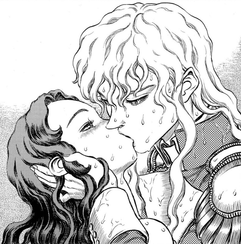 Create meme: berserk anime manga, Berserk manga Griffith and Charlotte, Berserk Griffith and Charlotte