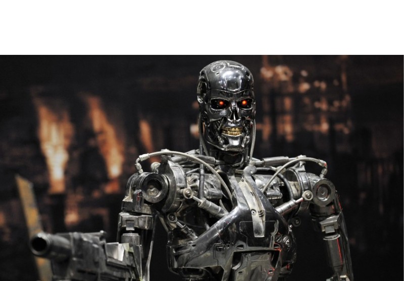 Create meme: terminator robot of russia, terminator 1 , robot terminator