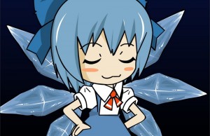 Create meme: cirno''s perfect math class, cirno''s perfect, cirno