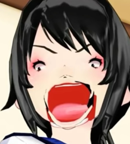 Create meme: yandere simulator, yandere simulator, figure 