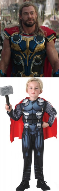 Create meme: Thor Ragnarok children's costume, Thor's costume, Thor the Avengers Costume