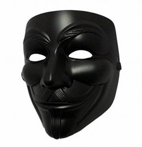 Создать мем: маска, масках чёрного ононимуса, гай фокс черная маска